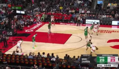 Did Mike Zarren (Celtics VP of Ops) spill the beans for the C's going under the 1st apron?