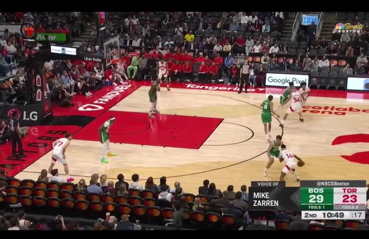 Did Mike Zarren (Celtics VP of Ops) spill the beans for the C's going under the 1st apron?