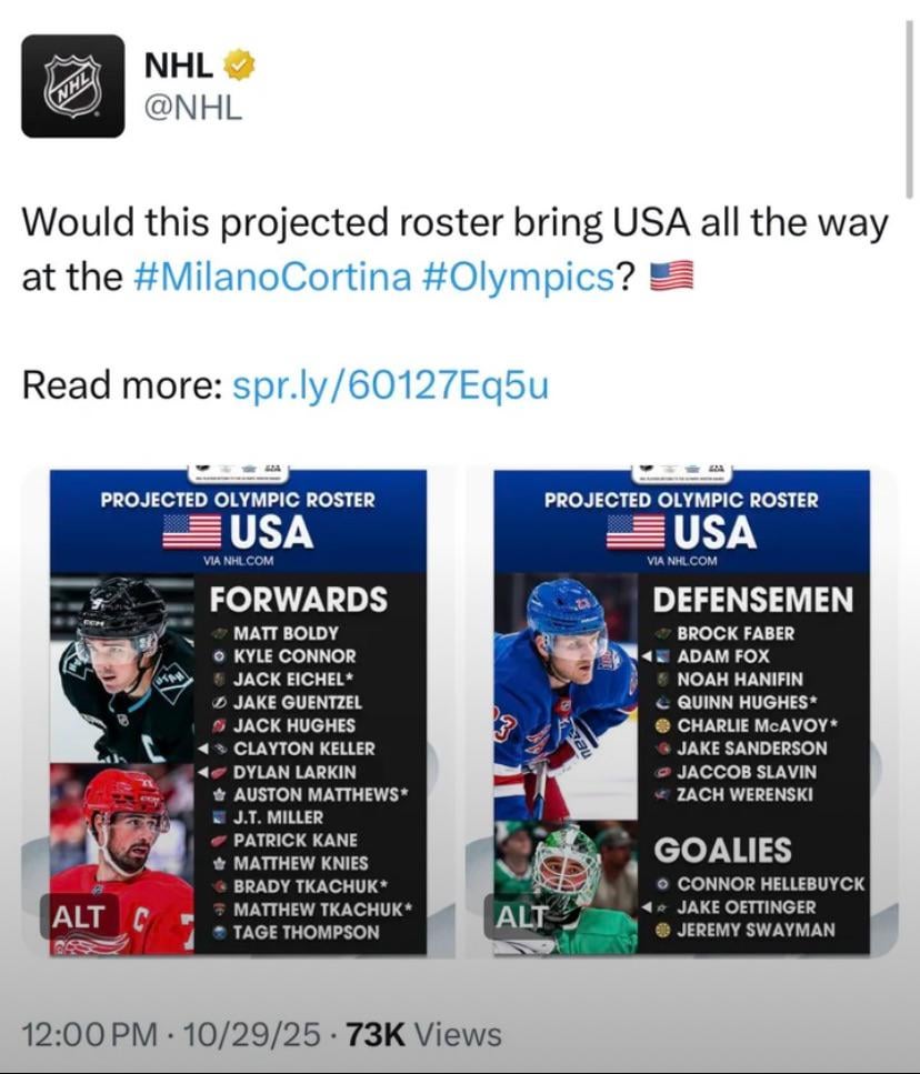 Boldy and Faber predicted to make USA Olympics roster