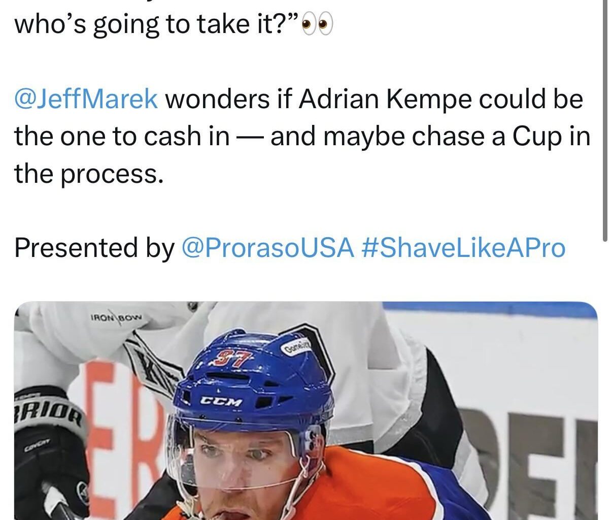 Someone tell me not to panic