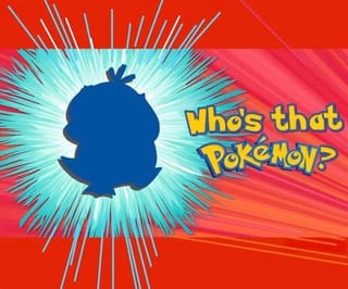 WHO’S THAT POKÉMON??