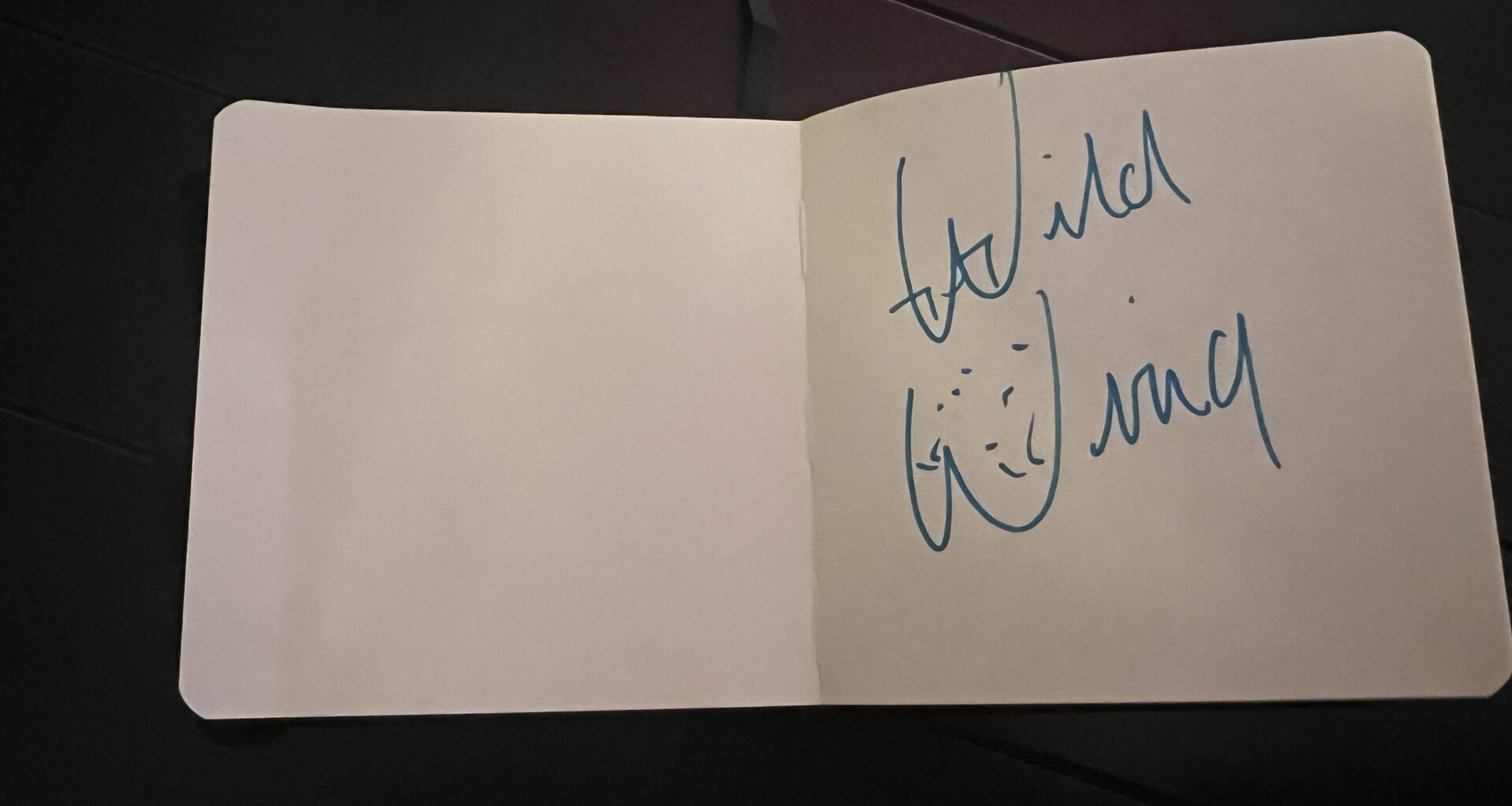 Wild Wing’s Autograph!