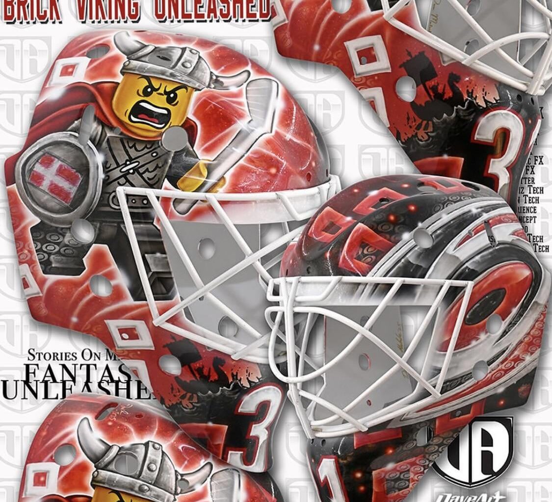 Frederik Andersen’s New Mask