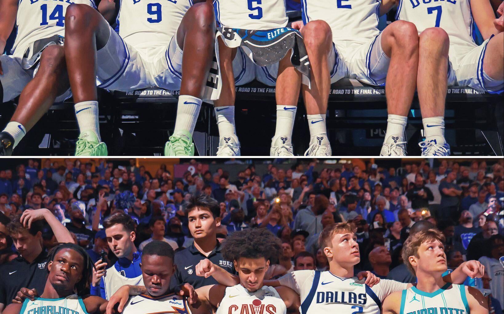 Duke’s ENTIRE starting 5 from last season could make their NBA debuts tonight 🔥