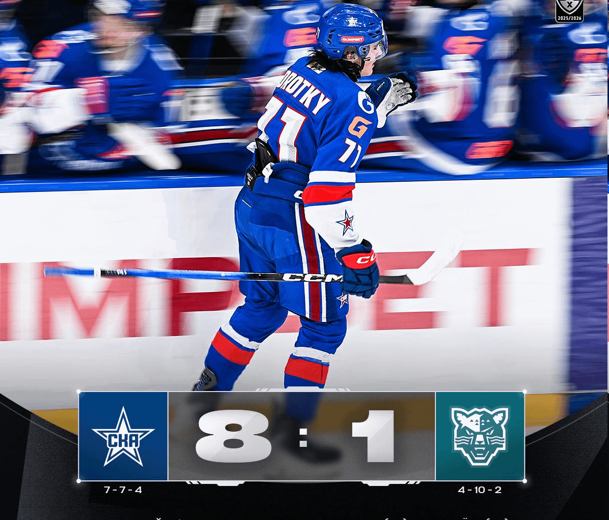 Matvey Korotky hat trick vs Sochi