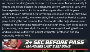 [Orlavsky] On biggest reason why KC offense is back to elite form