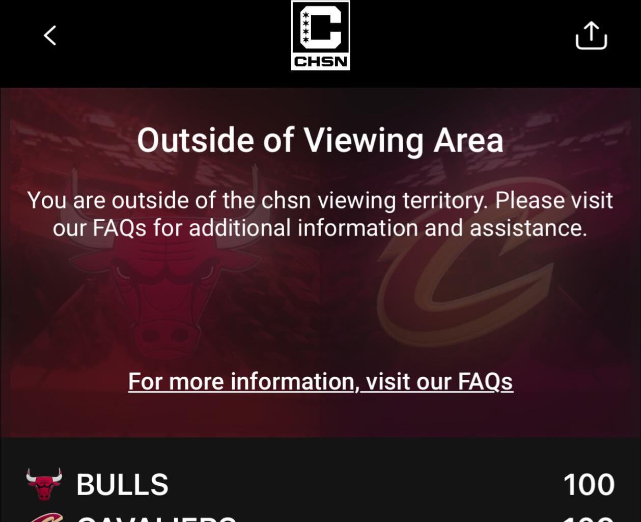 Why isn’t my CHSN working