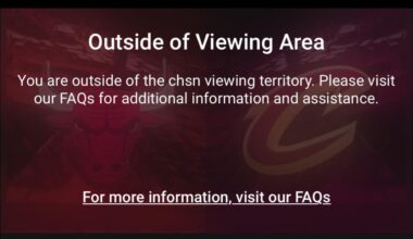 Why isn’t my CHSN working