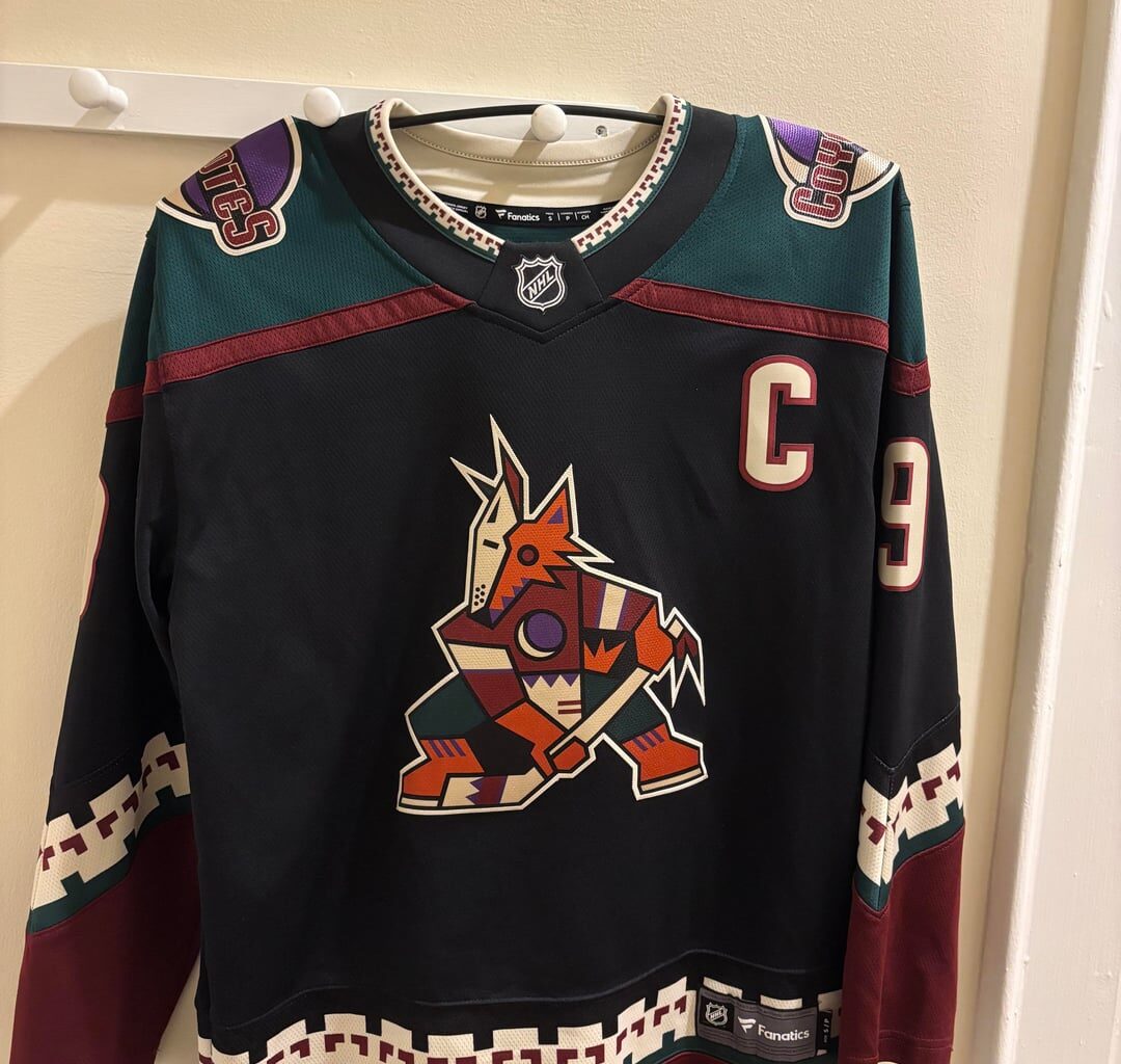 The two Yotes jerseys I own I feel are pretty unique lol