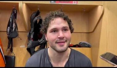 Mason McTavish | Practice | October 18, 2025