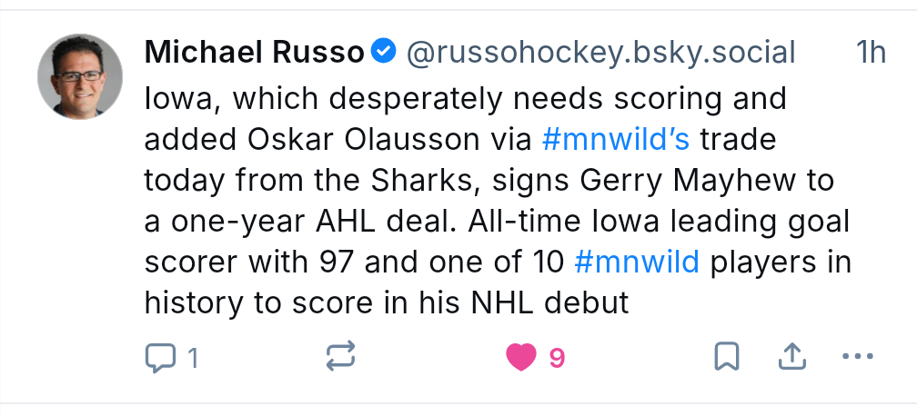 Welcome back to Iowa, Gerry Mayhew