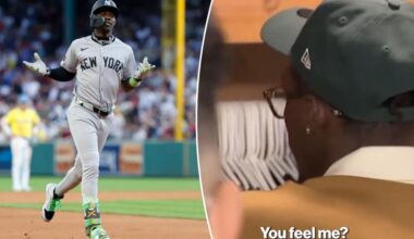 Jazz Chisholm's awkward locker room scene a sign of potential Yankees divorce