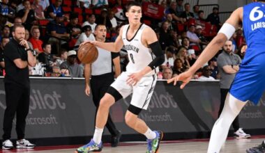 Egor Demin set for Nets preseason debut with competition in full swing
