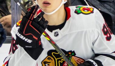 This kid is a menace on the ice this year and I love it