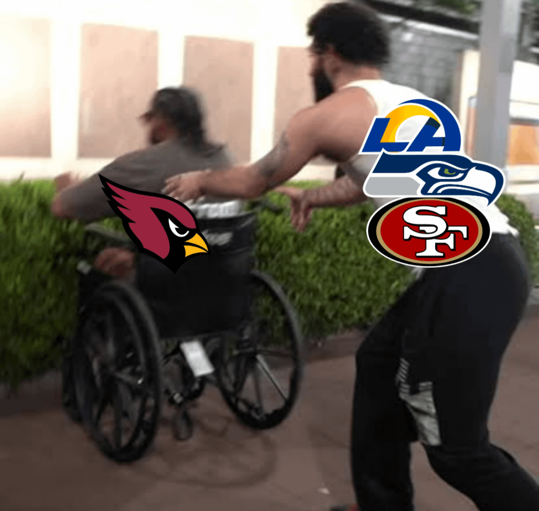 How it feels being a cardinals fan in the NFC West