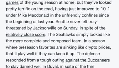 Uh oh.. NFL power rankings. We’ve hit the mainstream