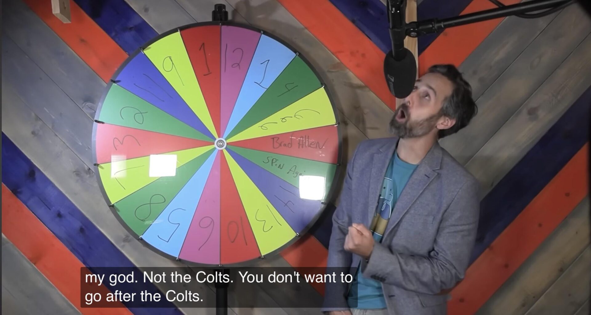 Colts cursed by Perna’s wheel