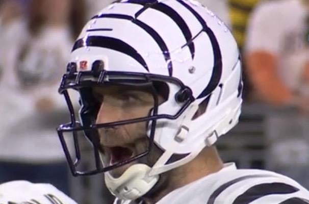 My reaction when the clock hit zero and we actually won a game