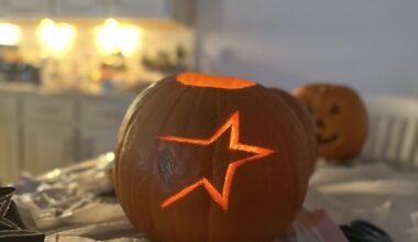 Made an attempt at the 90's Astros logo 🎃🎃