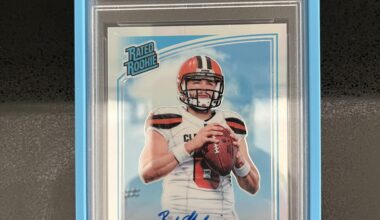 Baker rookie autograph