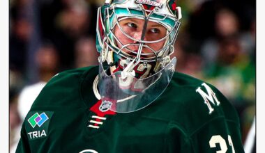 The Minnesota wild have signed their starting goalie to a five-year contract!