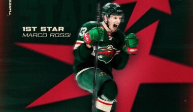 Three stars of last nights game