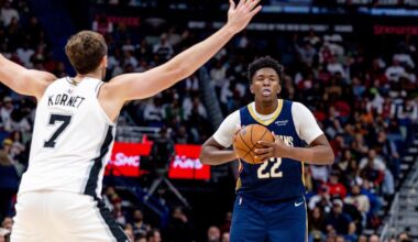 Pelicans Rookies Made It Impossible To Take Them Off The Court Against Spurs