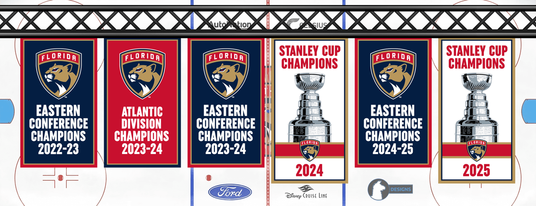 Remade all the Florida Panthers Banners