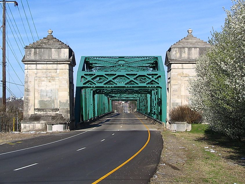 Old Hickory bridge. 