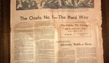 Kansas City Star Super Bowl 4 paper