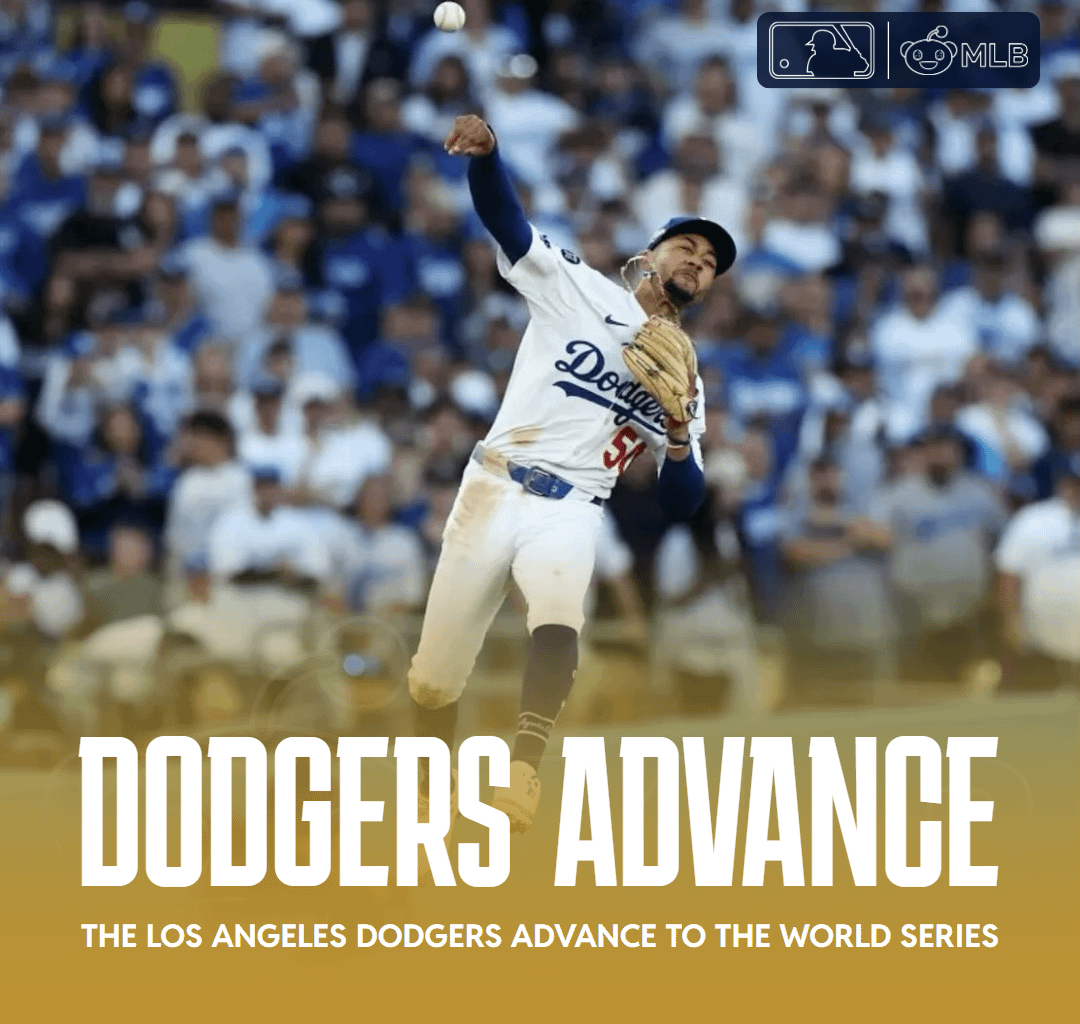 [FINAL] THE LOS ANGELES DODGERS SWEEP THE BREWERS AND ADVANCE TO THE WORLD SERIES!!!