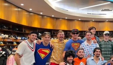 The boys had an Adam Sandler Themed Halloween Party!