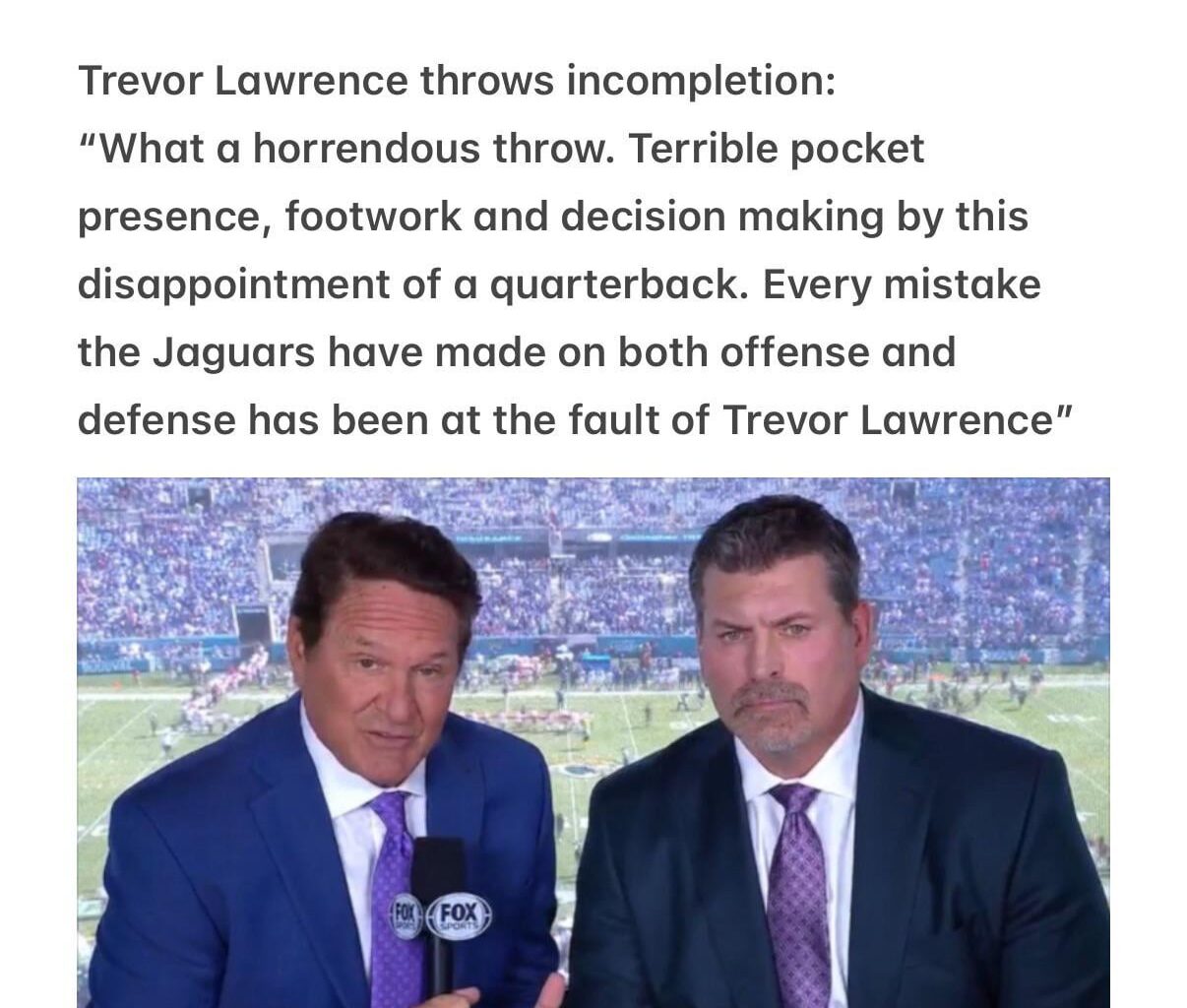 How commentators treat Tlaw