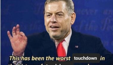 Whenever Caleb Williams scores a TD