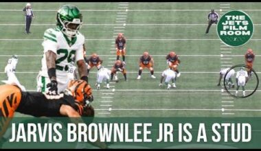 Jarvis Brownlee Jr was the GAME WINNER on Sunday | All-22 Breakdown of the Jets new Slot CB 🎥