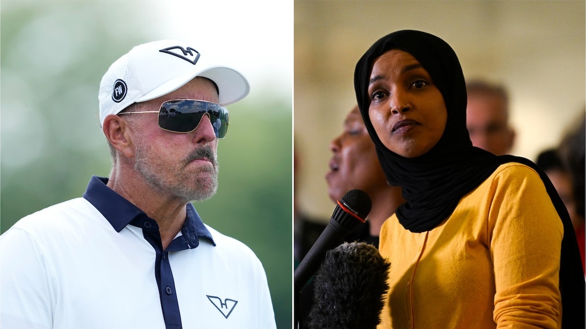 Phil Mickelson, Ilhan Omar