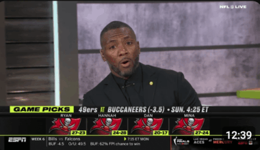 Yes the Bucs are a tough matchup but I'm still holding on to receipts you cowardly talking heads!