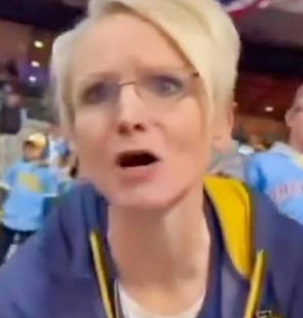 this lady cursed us.