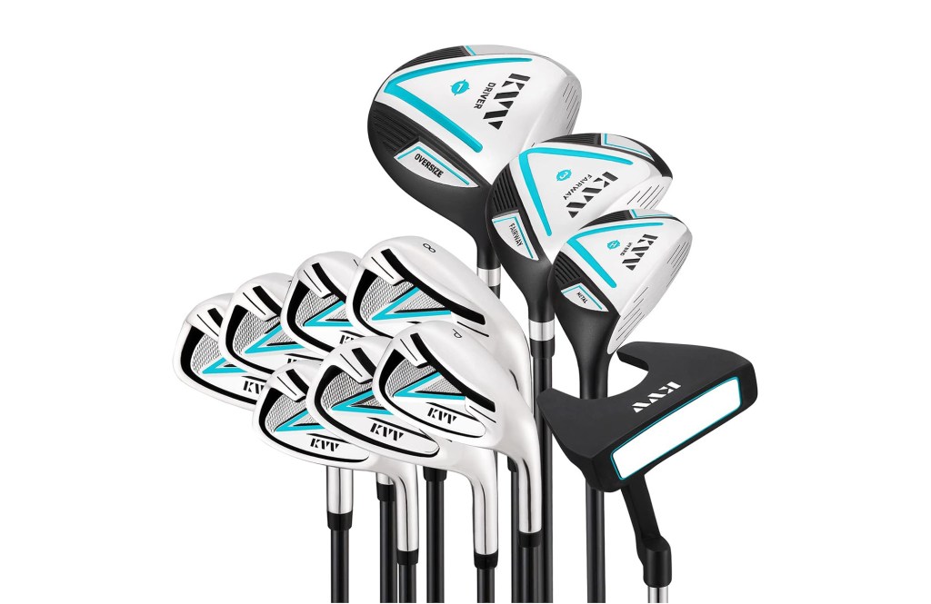 KVV Premium Right Hand Golf Club Set 11-Piece Set for Women