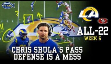 [OC] All22 on the Secondary | Week 5 vs. SF