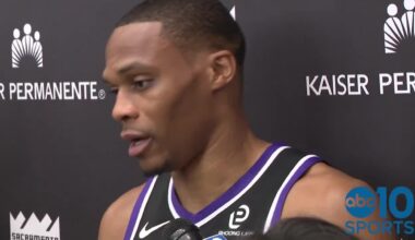 Russell Westbrook on potentially retiring after this season: “Yeah right.” 😭