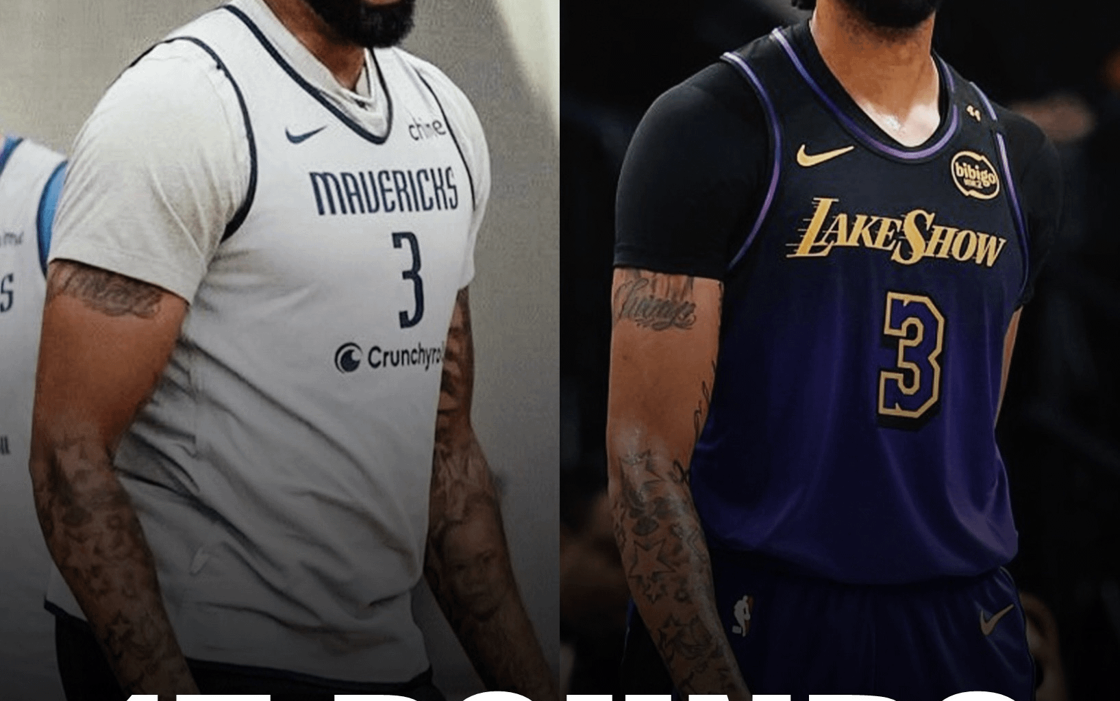 Looks like AD and Luka traded diets as well as teams…