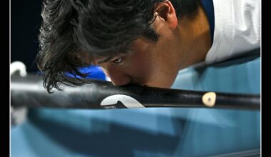 Picture of Shohei Ohtani from Game 4 of the NLCS vs the Brewers making the rounds on Japanese social media. Taken by @JonSooHooPics