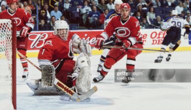 So Arturs Irbe Used To Play For The Carolina Hurricanes In The Early 2000's