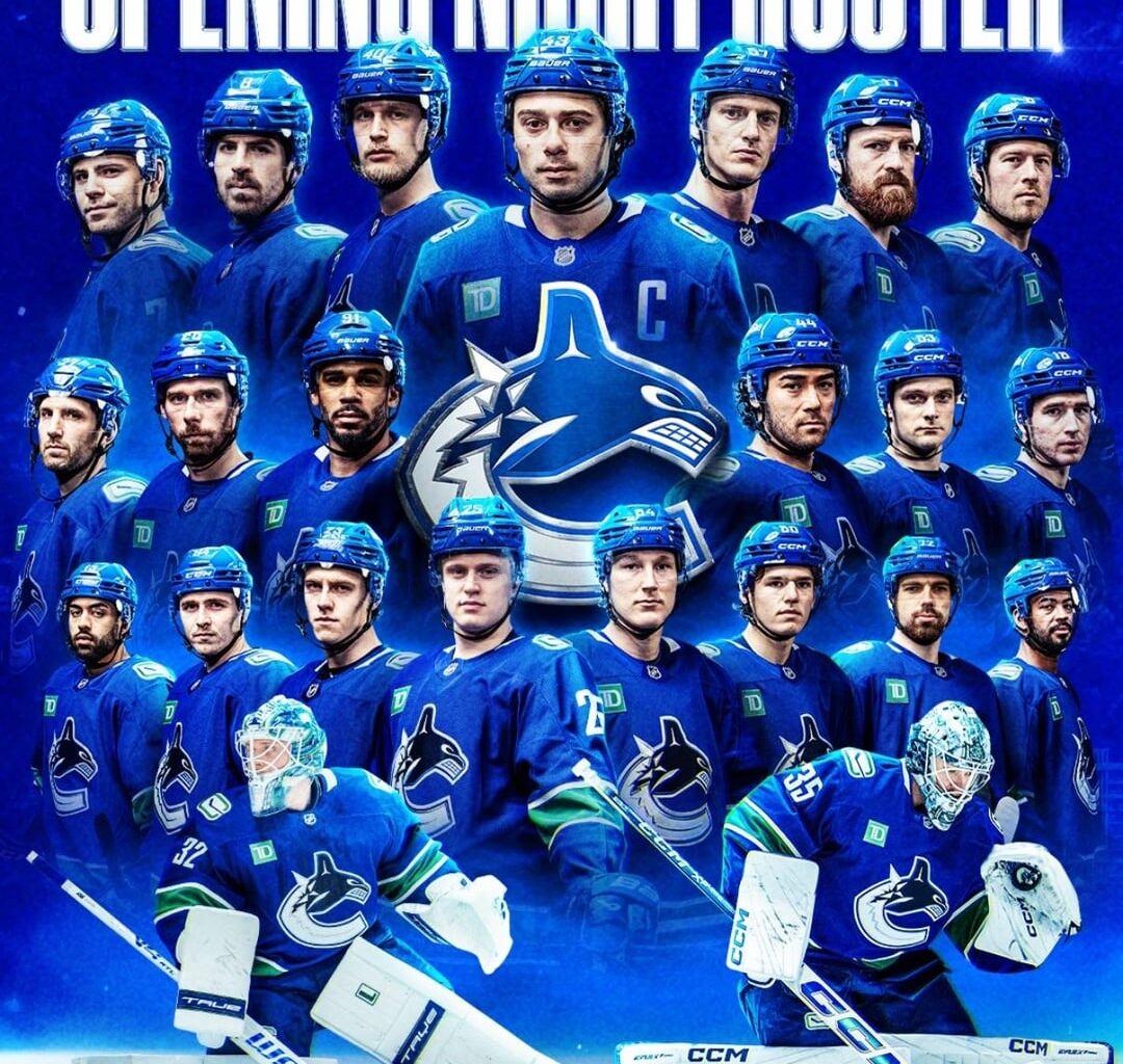 [Vancouver Canucks] Let the games begin. Introducing your 25.26 Opening Night Roster!