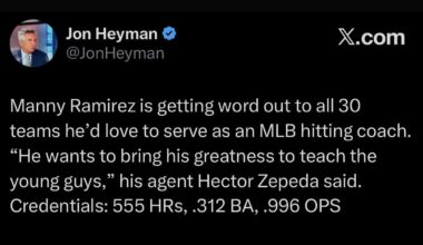 Hiring him would be objectively the funniest timeline lmao