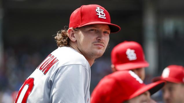 The story of how the Cardinals’ Packy Naughton juggles two jobs – as a baseball player and as a real estate agent