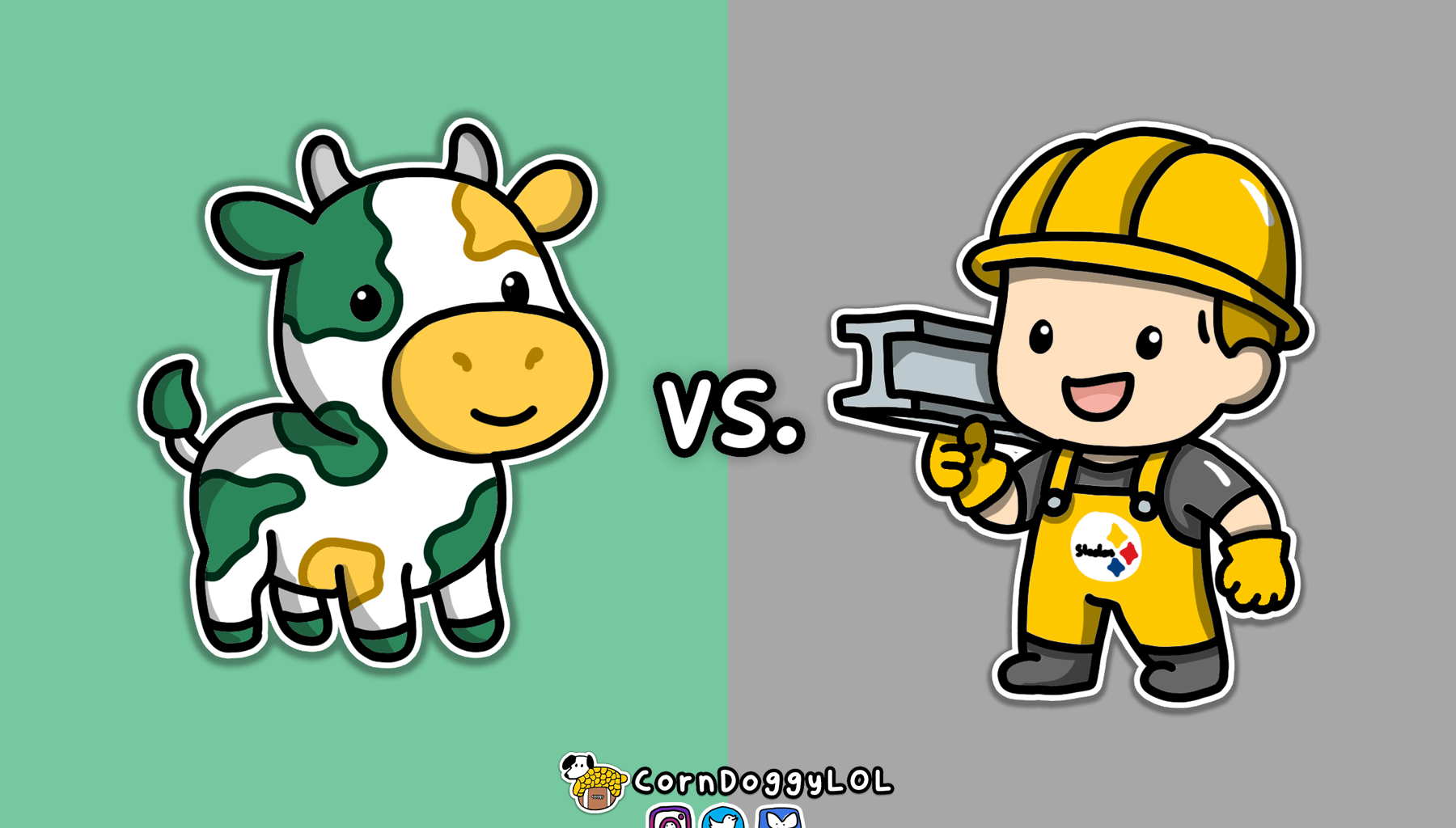 Pittsburgh Steelers Week 8 Matchup Doodle :)