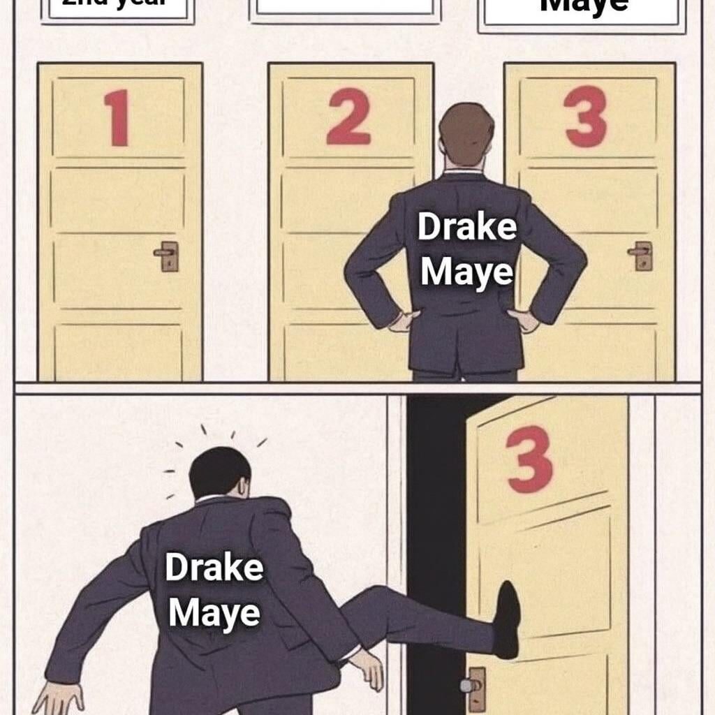 Drake Maye be like..