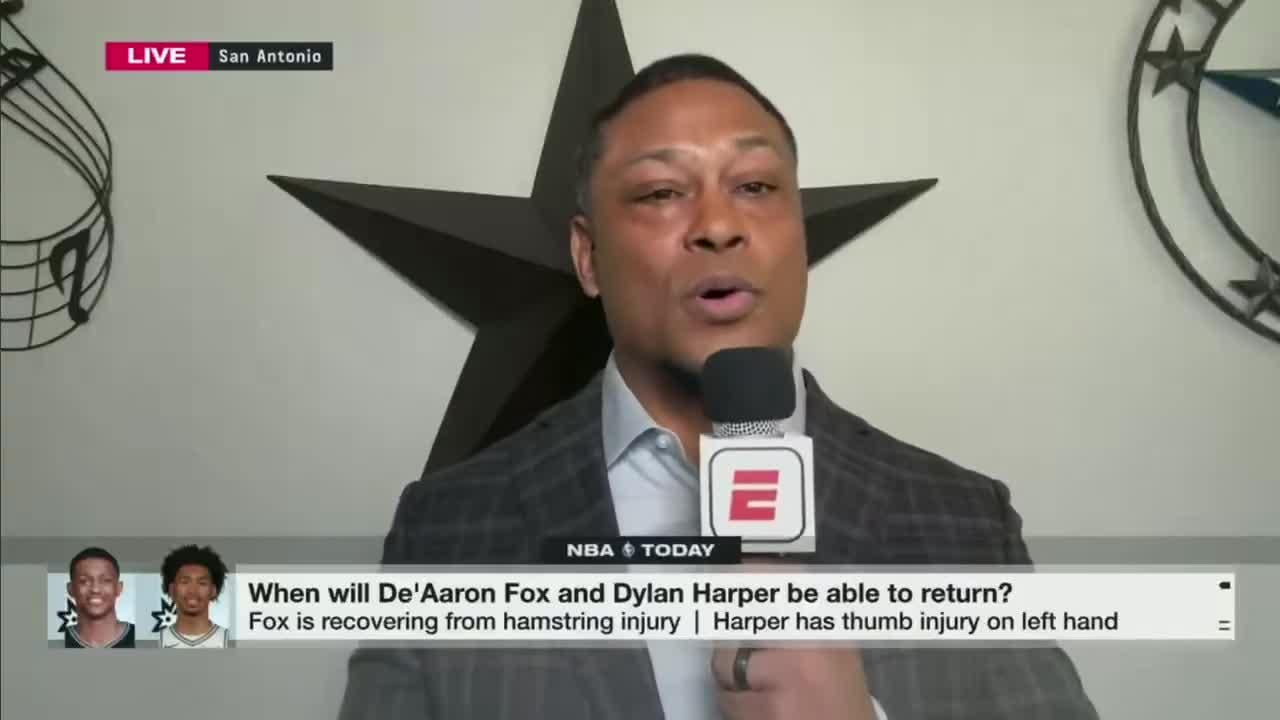 [ESPN] The Spurs plan on Dylan Harper to play in the preseason and be ready to go on opening night